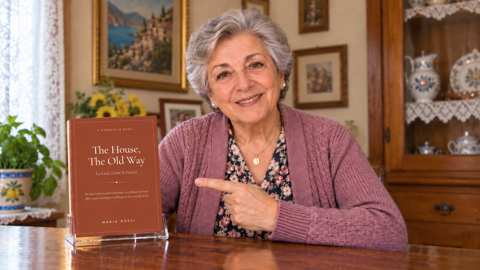 Maria Rossi presenting The House, The Old Way